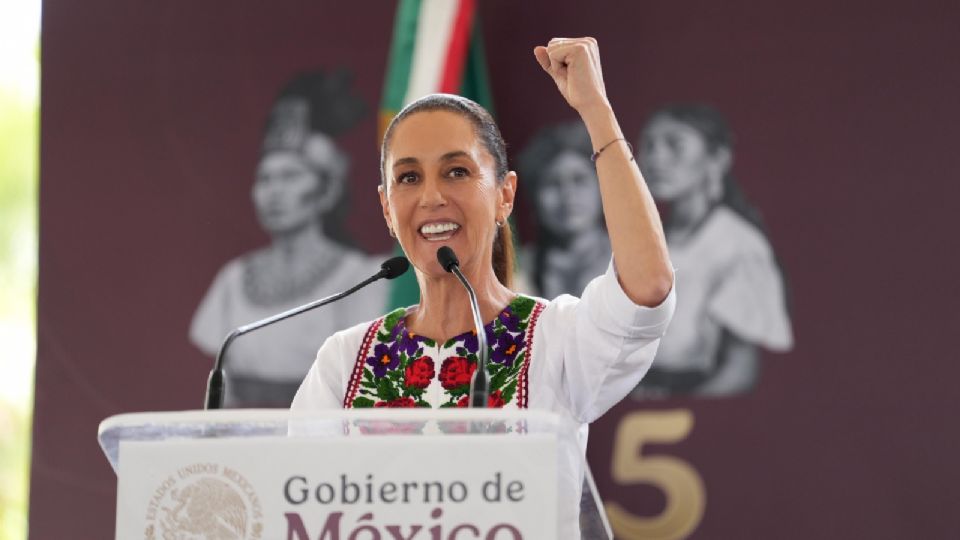 Claudia Sheinbaum, presidenta de México.