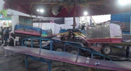 Falla en juego mecánico deja dos lesionados en Guadalupe