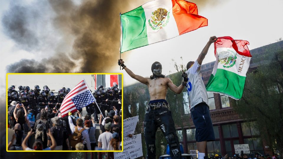 El despliegue fue respaldado por el envío de 2 mil efectivos de la Guardia Nacional ordenado por Trump.