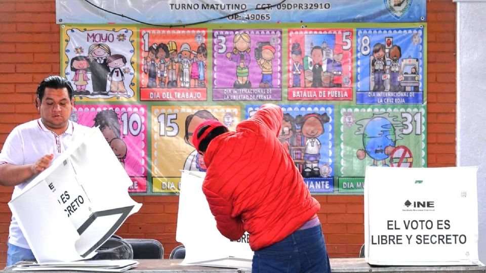 El PRI acusa fraude en la elección judicial.