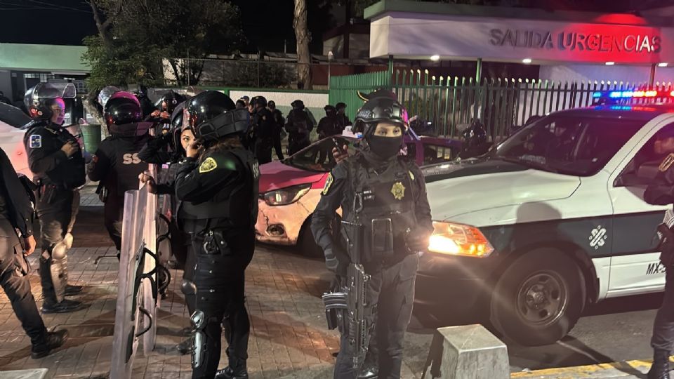 Agentes de la SSC se movilizaron en Balbuena.