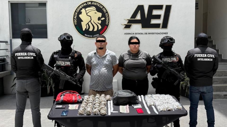 Los detenidos fueron puestos a disposición del Ministerio Público.