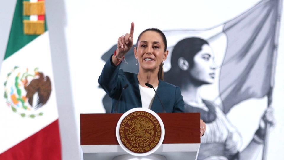 Claudia Sheinbaum, presidenta constitucional de los Estados Unidos Mexicanos.