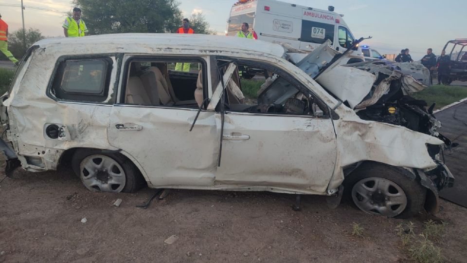 El diplomático viajaba en una camioneta Toyota color blanco modelo 2018.