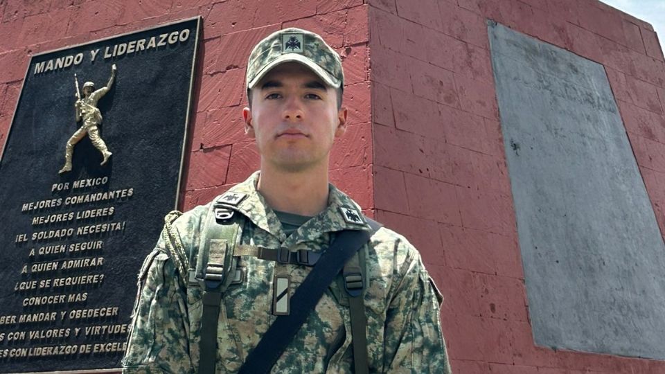 Ulises Eduardo Soto Flores, alumno del cuarto año de la carrera de ingeniero constructor.
