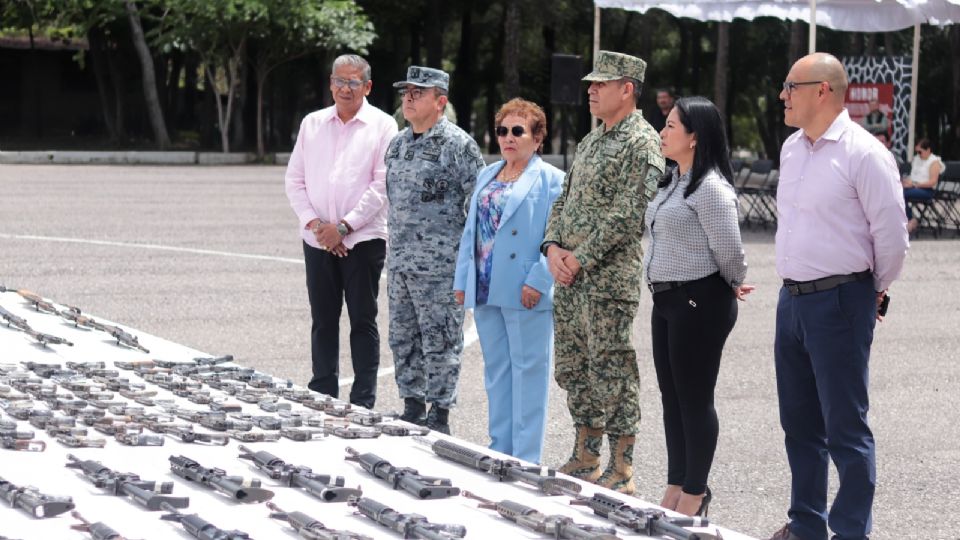 Asistieron el comandante de la Guardia Nacional en Guerrero, Gregorio Espinosa Toledo; el titular de la Secretaría de Seguridad y más.