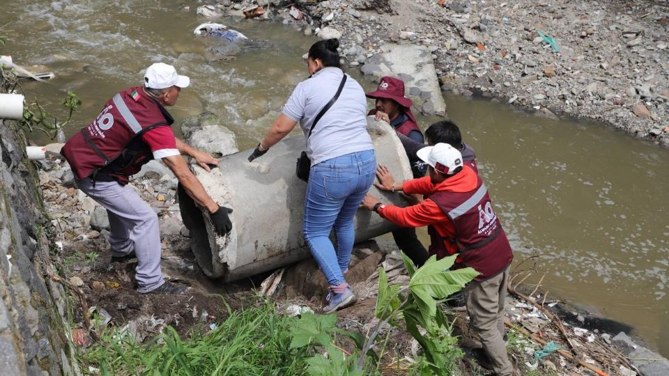 A la fecha, se han retirado 745 toneladas de residuos sólidos, 893 toneladas de productos orgánicos y 273 toneladas de cascajo.