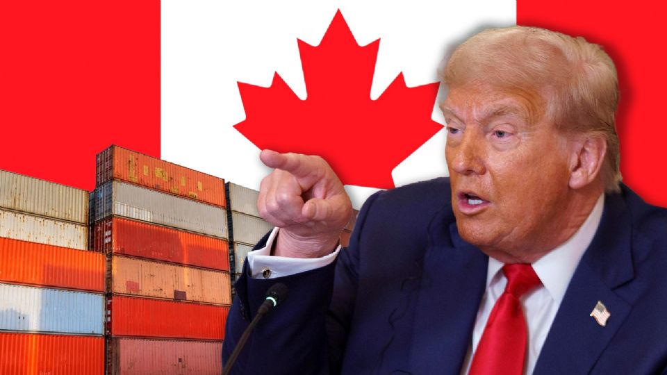 Donald Trump anunció aranceles a Canadá.