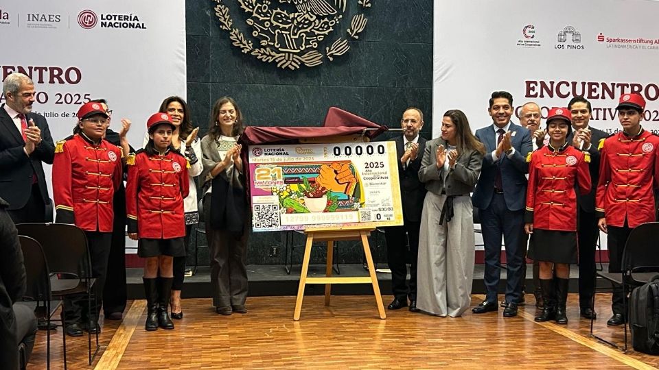 Se emitieron 3 millones 600 mil cachitos que circularán por todo el país.