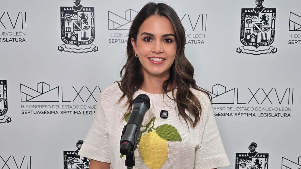 Lorena de la Garza Venecia, legisladora del PRI en el Congreso Local.