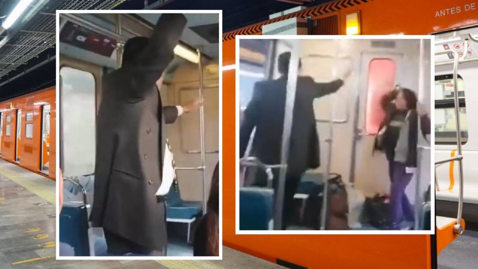 En redes sociales se viralizó el peculiar video de un supuesto exorcismo en el Metro CDMX