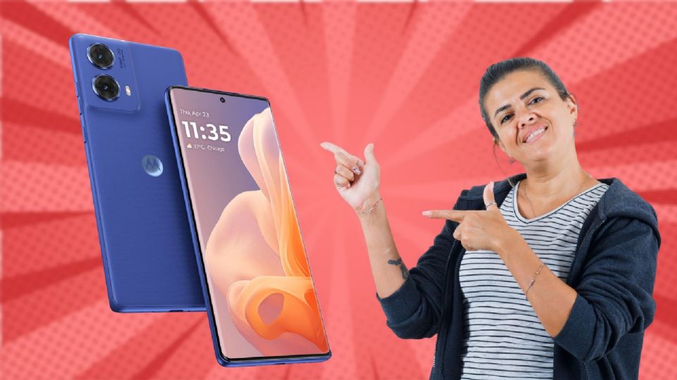 El diseño del nuevo Moto G85 5G está disponible en acabados de plástico o piel sintética.