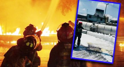 Realizan quema controlada de combustible tras volcadura de pipa en autopista México-Pachuca | VIDEO