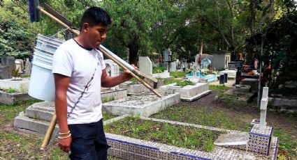 Causa zozobra féretro para infante abandonado cerca del Panteón Dolores