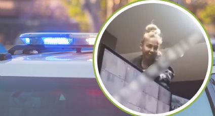 VIDEO | Mujer peruana escupe e insulta a guardia de seguridad tras no pagar mantenimiento