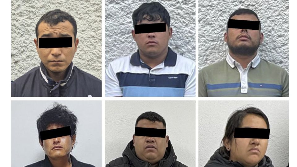 Los detenidos podrían formar parte de un grupo delictivo que opera principalmente en la zona centro de la DMX, dice la SSC.