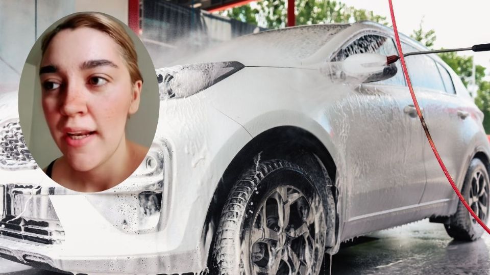 Tiktoker Pide lavado de auto de $140 y le exigen pagar $9,000
