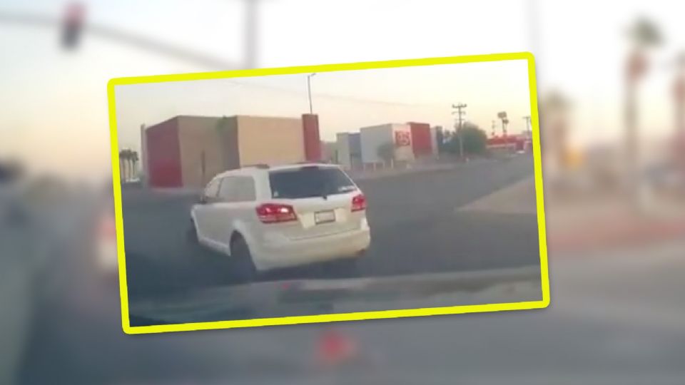 Niño cae de camioneta en movimiento en Mexicali, Baja California.