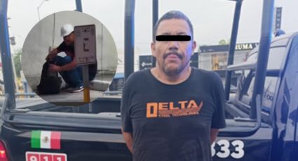 Detienen a hombre por robo de cableado en negocio de Cumbres, en Monterrey