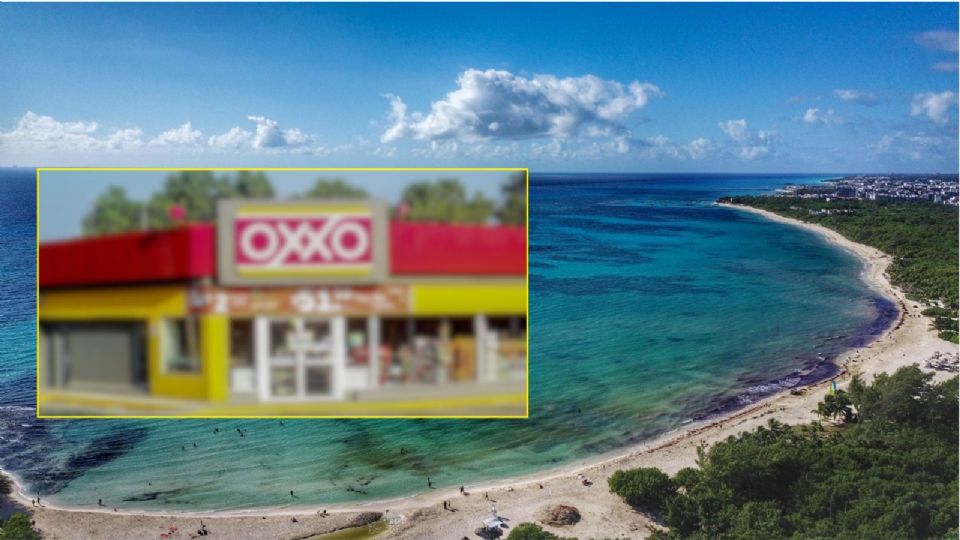 El Oxxo Mágico de Tulum sorprende a turistas con un cenote en su interior, un espectáculo natural en plena tienda.