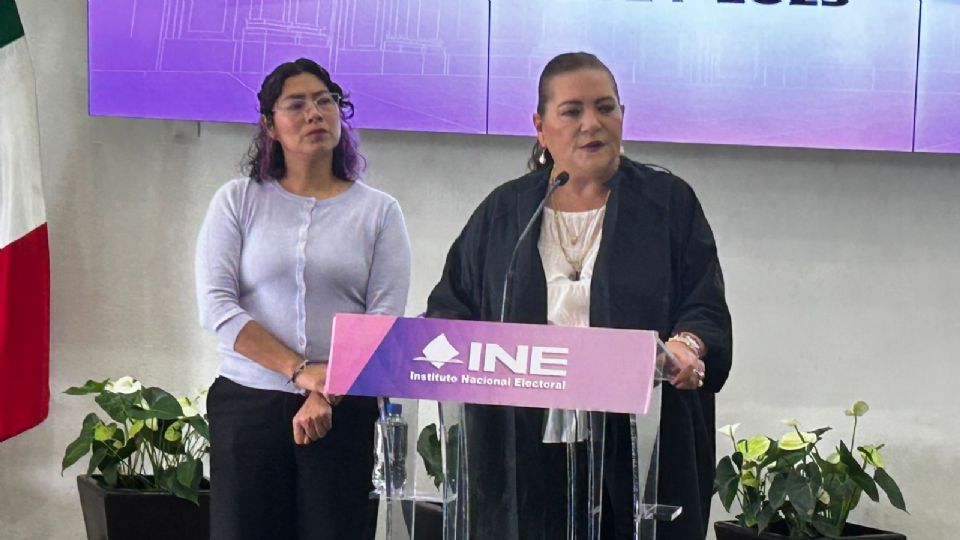 Guadalupe Taddei, presidenta del INE.