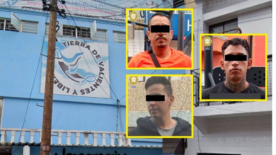 La SSC precisó que otros dos hombres que se encontraban en el sitio, fueron presentados ante las autoridades ministeriales.