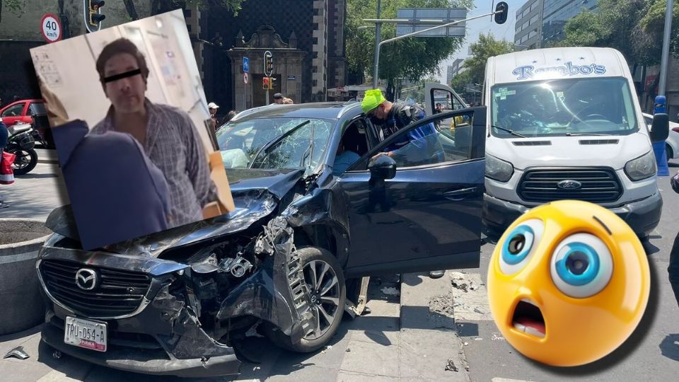 Ex funcionario de la Profeco es captado insultando a policía de la CDMX, ganándose el título de Lord Racista.