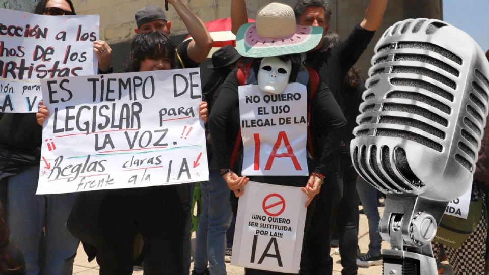 Actores y actrices de doblaje promueven una iniciativa que reconozca imagen, voz y apariencia como datos personales.