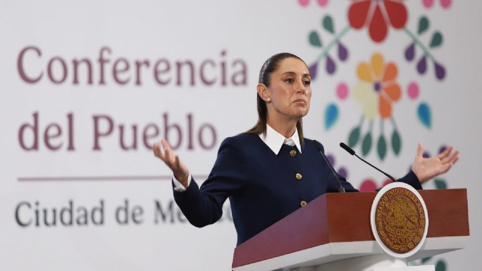Claudia Sheinbaum, presidenta de México, se reunió con empresarios.