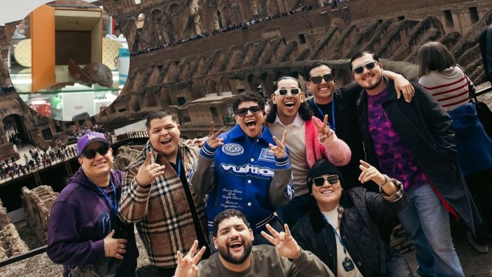 VIDEO | Intengrante de Grupo Firme rompe exclusiva bolsa de chocolate en una tienda de Polanco