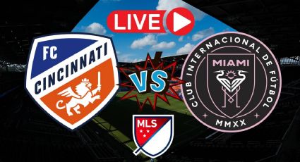 MVS Deportes EN VIVO | Cincinnati destroza al Inter Miami y termina con la racha goleadora de Lionel Messi en la MLS