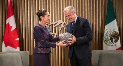 Sheinbaum acuerda con Mark Carney fortalecer amistad entre México y Canadá rumbo al Mundial 2026