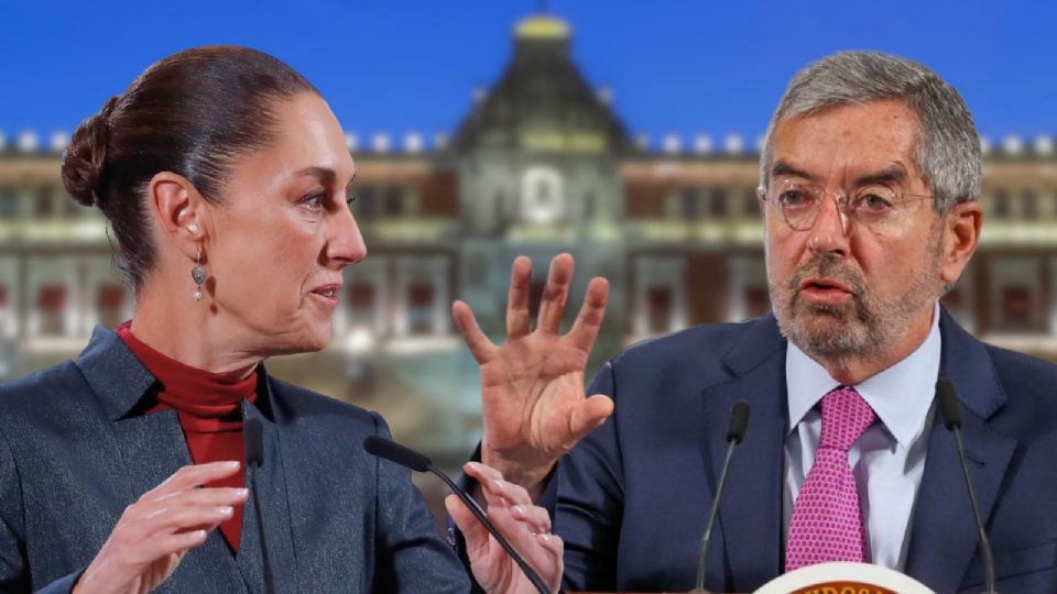 Claudia Sheinbaum aseguró que el canciller está haciendo un gran trabajo.