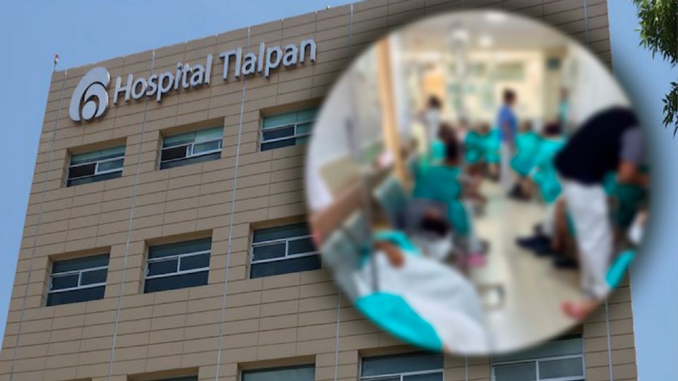 Mujer muere en las puertas del Hospital Tlalpan tras ser rechazada.