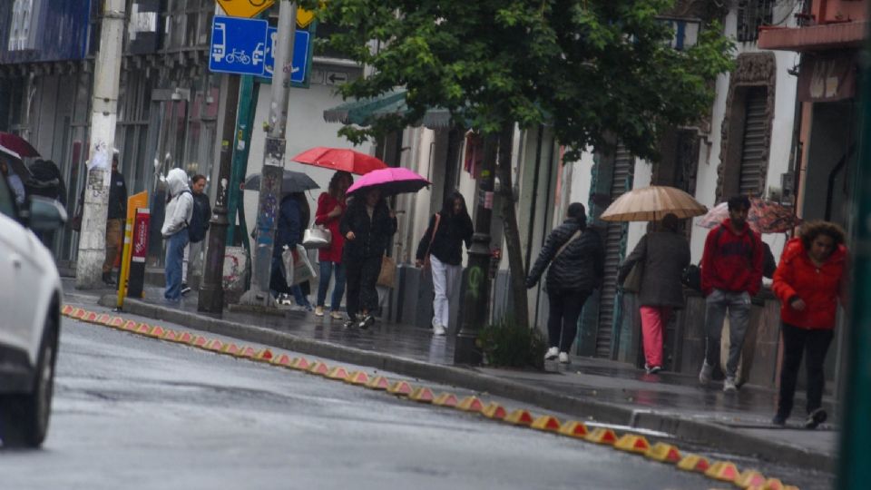 Seguirán las lluvias en CDMX.