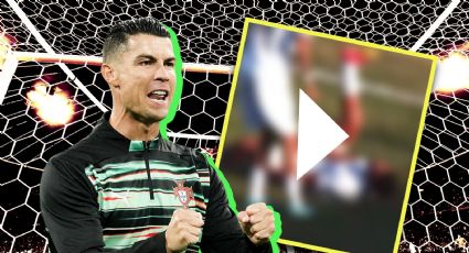 Futbolista sufre grave lesión al celebrar su gol como Cristiano Ronaldo | VIDEO