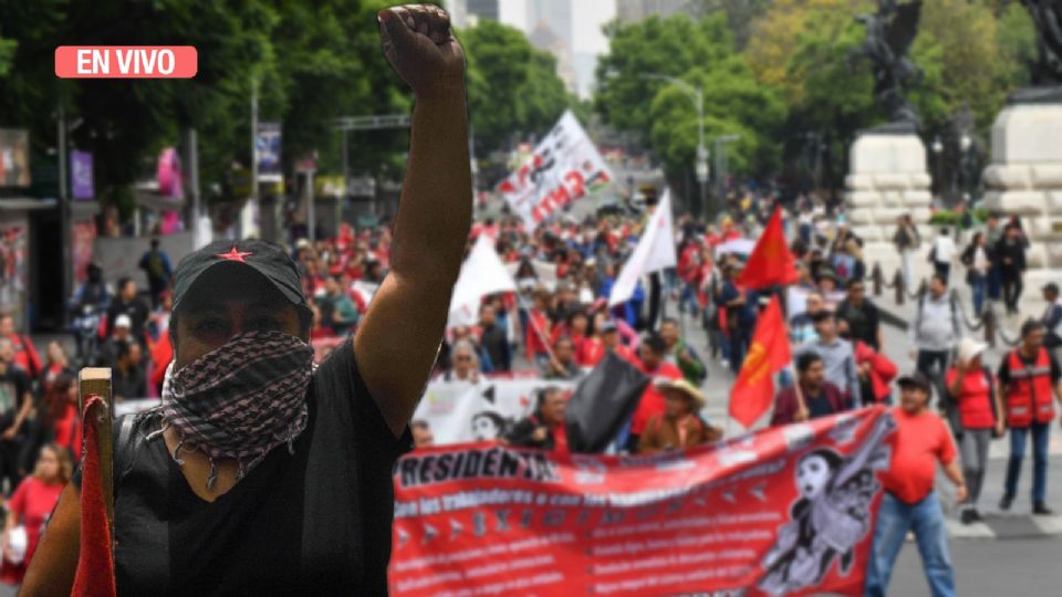 Desde las 9:00 de la mañana, profesores de las secciones 9, 10, 11 y 60 comenzaron a concentrarse en Xocongo 58.