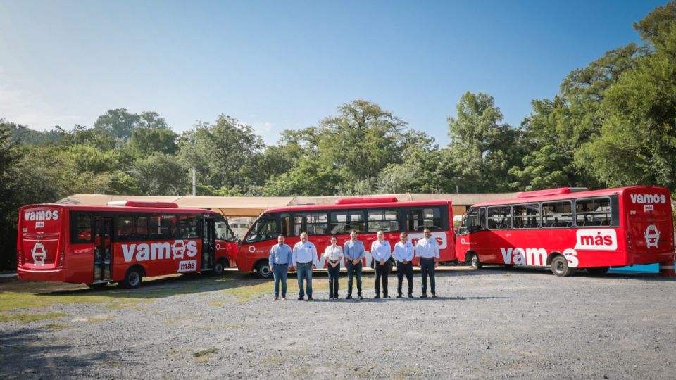 David de la Peña presentó “Vamos Más”, el primer transporte gratuito en Santiago.