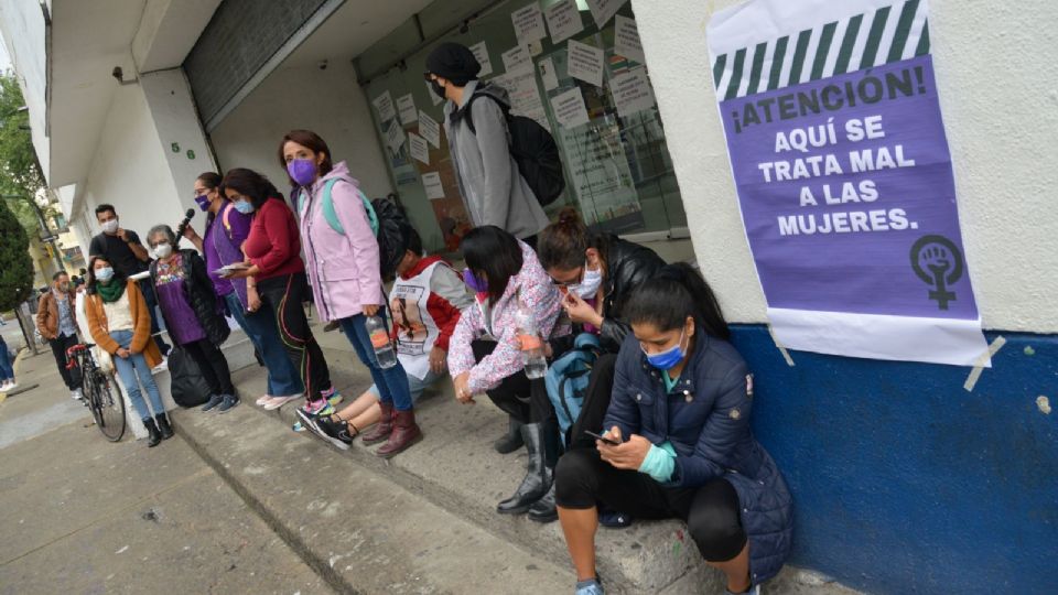 Elizabeth “N” se presentó en las instalaciones de la Coordinación Territorial Cuauhtémoc 1.