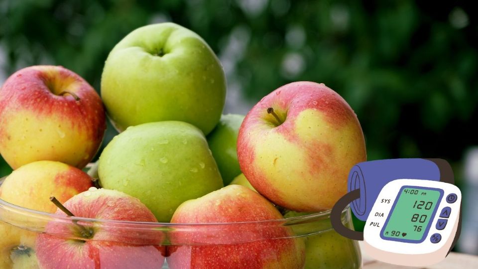 Así te ayudan las manzanas a regular la presión arterial
