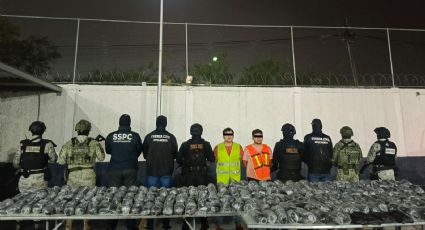 Detienen a presuntos narcomenudistas con 188 paquetes de cristal en Escobedo, NL