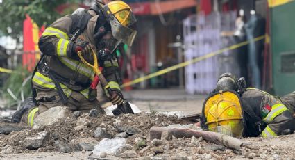Fuga de gas provoca evacuación en el Centro de Monterrey