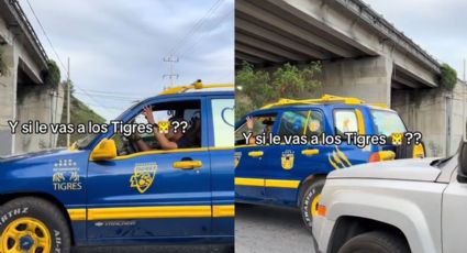 VIDEO | Carro decorado de Tigres causa sensación en redes