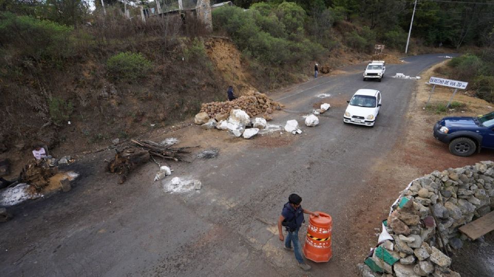 Esta mañana se registraron enfrentamientos en Cherán.