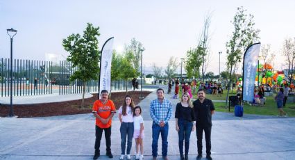 Inaugura alcalde de Salinas Victoria parque recreativo en Valle del Norte