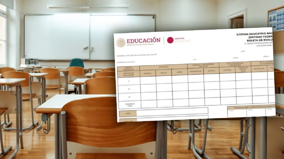 Boletas del ciclo escolar 2024-2025.