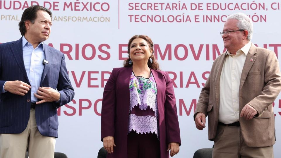 Clara Brugada, jefa de Gobierno de la CDMX.