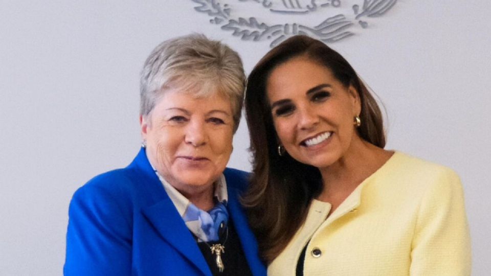 Alicia Bárcena expresó su respaldo a la gestión estatal.