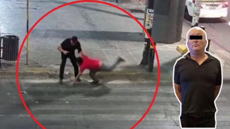 Rodrigo H. de 49 años, fue detenido en flagrancia por la Policía de Monterrey.