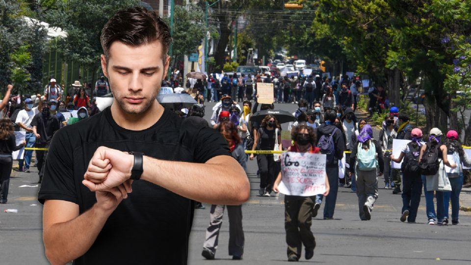 Las autoridades capitalinas prevén afectaciones viales desde las primeras horas del día.